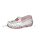  Мокасины для девочки (р.22-27) dm-2227Wp