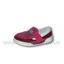 Мокасины из натуральной кожи (р.23-28) dm-2328Brd
