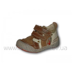 Ботинки из натуральной кожи (р.21-26) mb-2126K-b