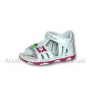 Открытые босоножки из натуральной кожи (р.21-26) L-dn-2126Wo