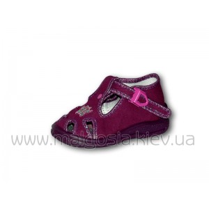 Тапочки для девочки (р.18-27) DZ-1827V-01